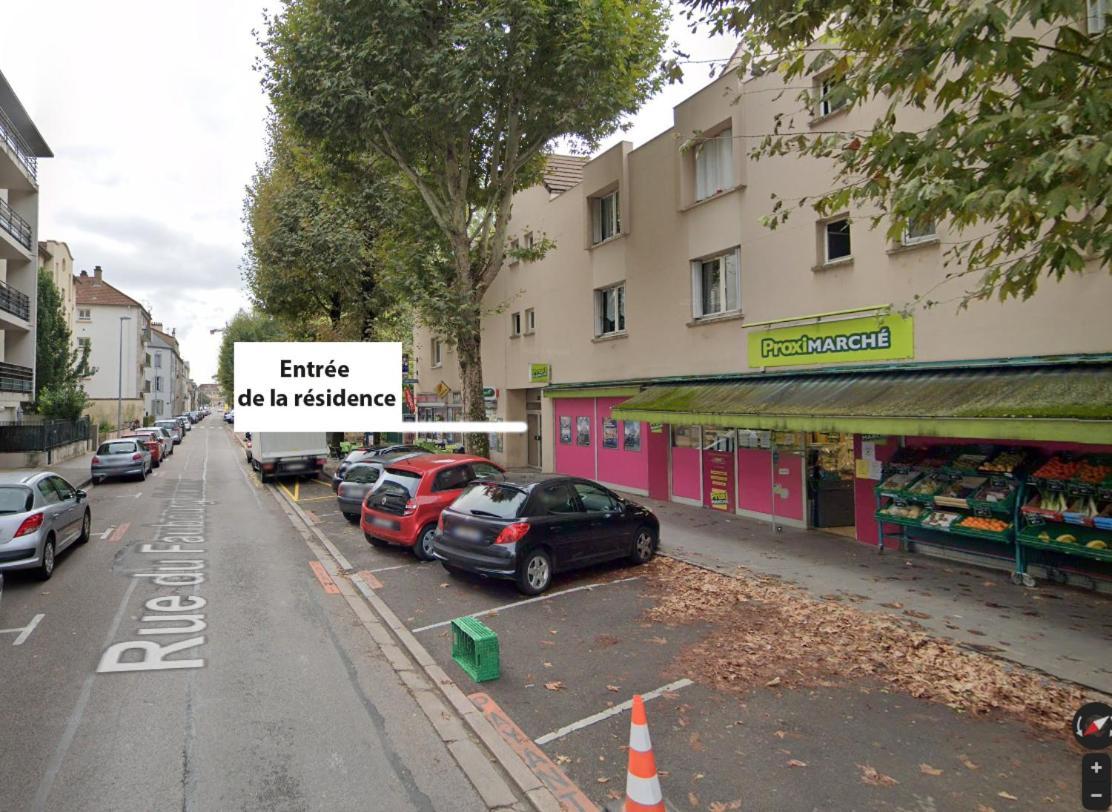Le Faubourg-Raines - Chaleureux studio à 5mn de la gare Dijon Exterior foto