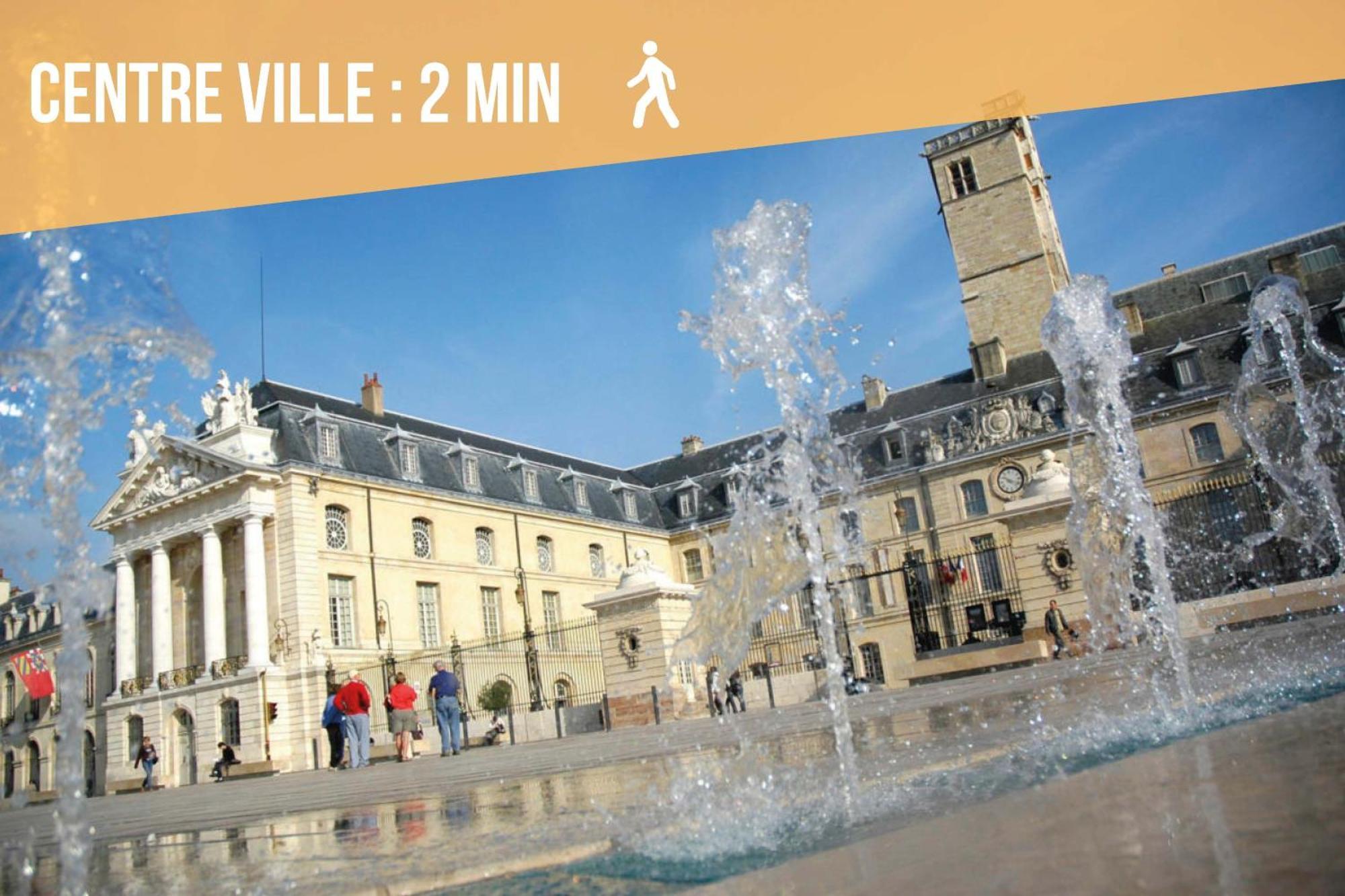 Le Faubourg-Raines - Chaleureux studio à 5mn de la gare Dijon Exterior foto