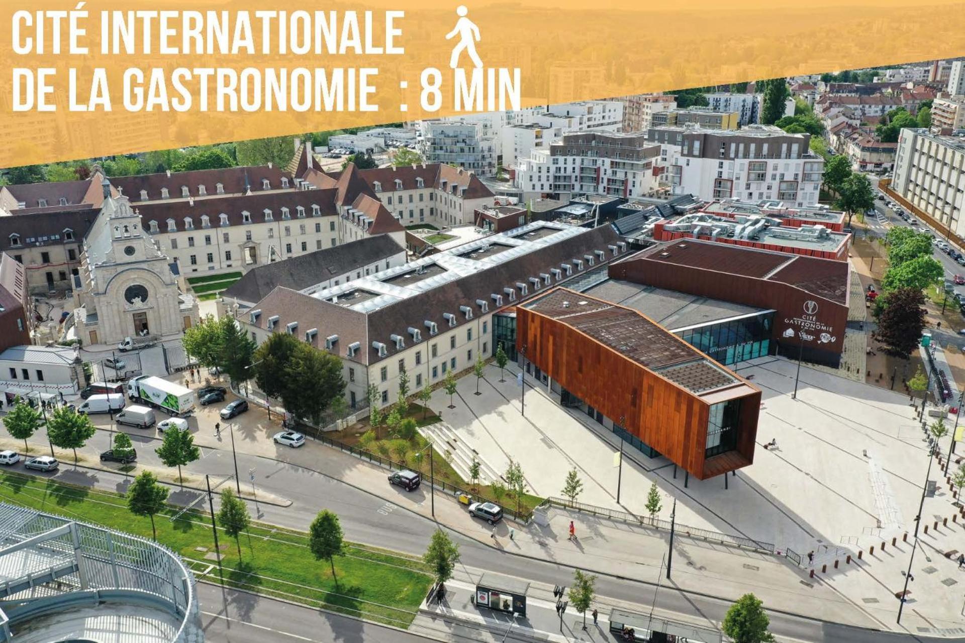 Le Faubourg-Raines - Chaleureux studio à 5mn de la gare Dijon Exterior foto